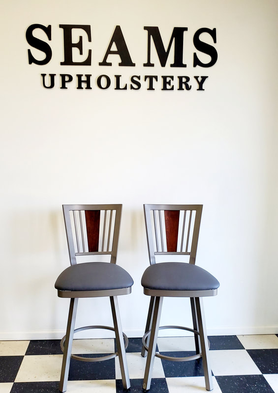 Home, antiques, patio, dining, leather, chaise, cushion, foam, sofa, accent chairs, dining chairs, upholstery @seamsupholsteryllc